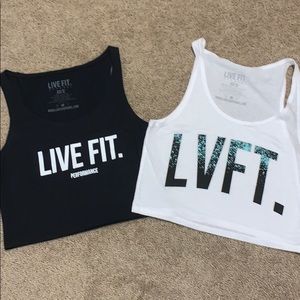 Live Fit crop tops